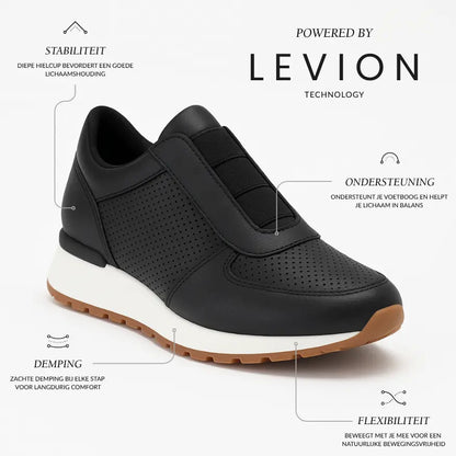 Mila Orthopedische Schoenen Dames zonder Veters - Leren Sneakers