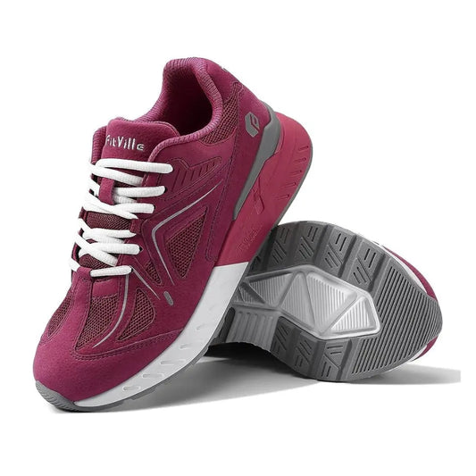 Ni Wandelschoenen Dames met Veel Demping - Sneakers met brede Voorvoet