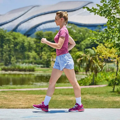 Ni Wandelschoenen Dames met Veel Demping - Sneakers met brede Voorvoet