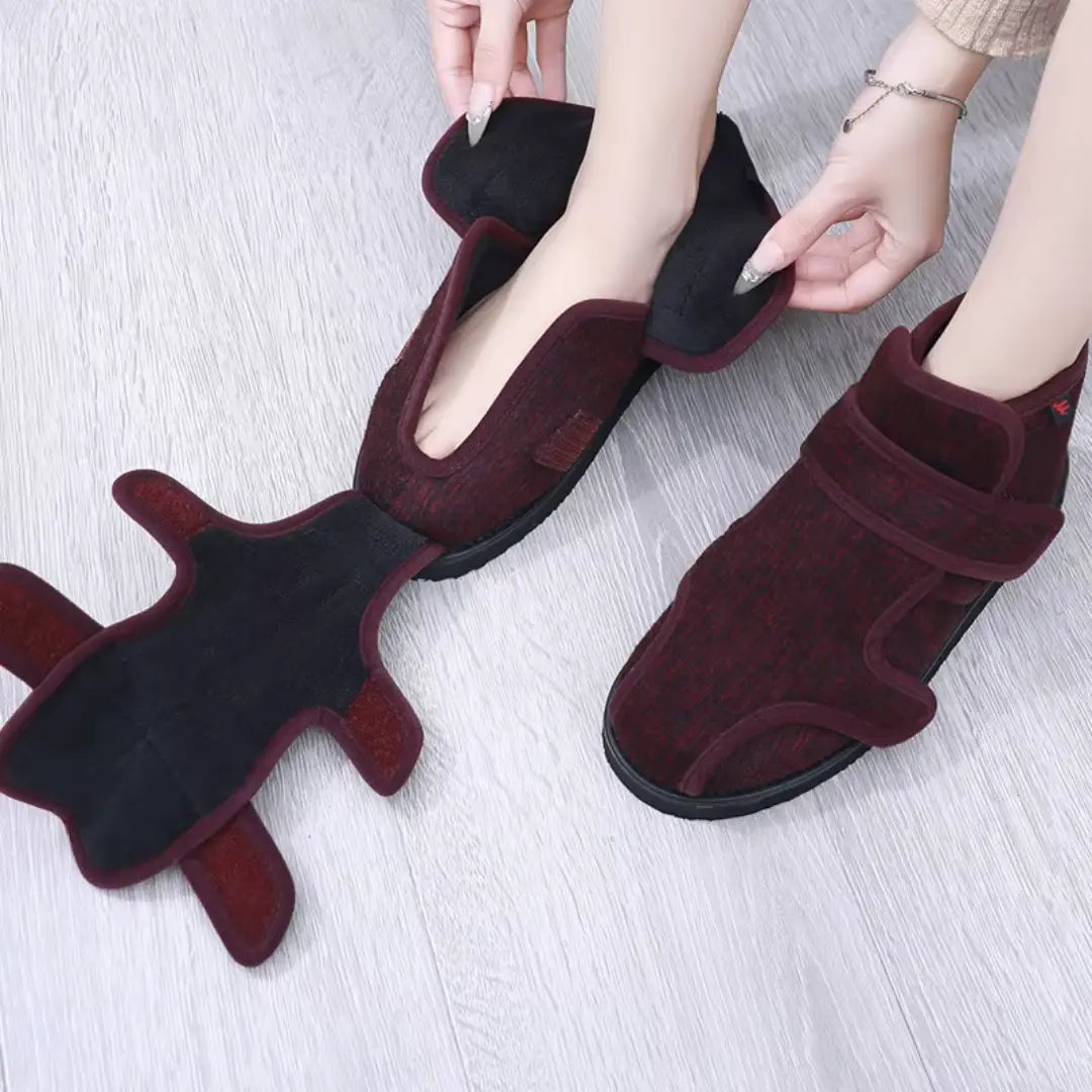 Noa Diabetes Schoenen Heren – Gevoerde Schoenen voor Gezwollen Voeten