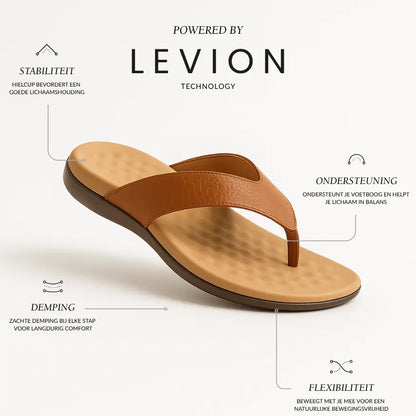 Noel Dames Slippers met Orthopedisch Voetbed - Orthopedische Sandalen