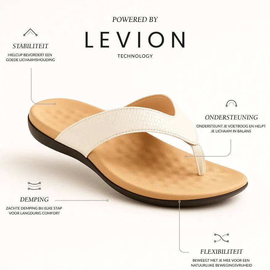 Noel Dames Slippers met Orthopedisch Voetbed - Orthopedische Sandalen