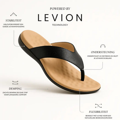 Noel Dames Slippers met Orthopedisch Voetbed - Orthopedische Sandalen