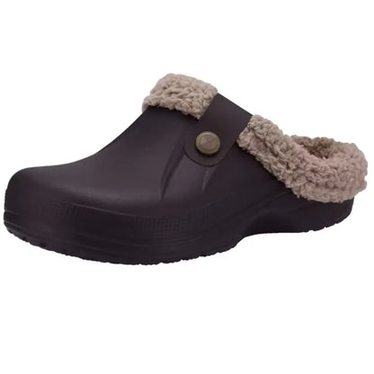Nufi Pantoffels met Bont voor Heren & Dames - Warme Clogs