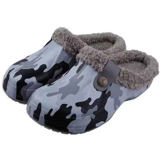 Nufi Pantoffels met Bont voor Heren & Dames - Warme Clogs