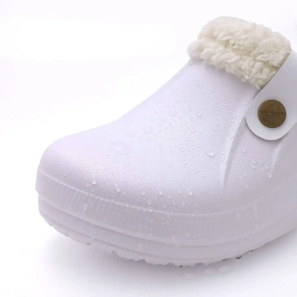 Nufi Pantoffels met Bont voor Heren & Dames - Warme Clogs