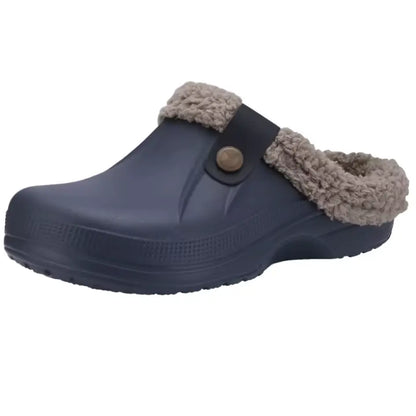 Nufi Pantoffels met Bont voor Heren & Dames - Warme Clogs