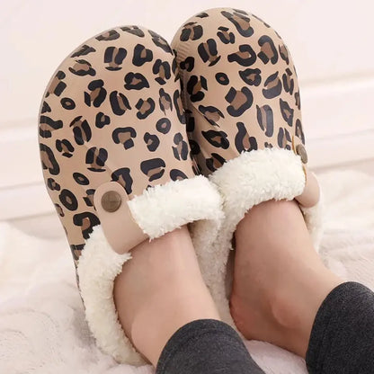 Nufi Pantoffels met Bont voor Heren & Dames - Warme Clogs