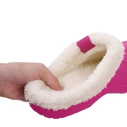 Nufi Pantoffels met Bont voor Heren & Dames - Warme Clogs