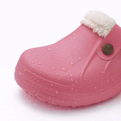 Nufi Pantoffels met Bont voor Heren & Dames - Warme Clogs