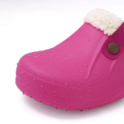 Nufi Pantoffels met Bont voor Heren & Dames - Warme Clogs