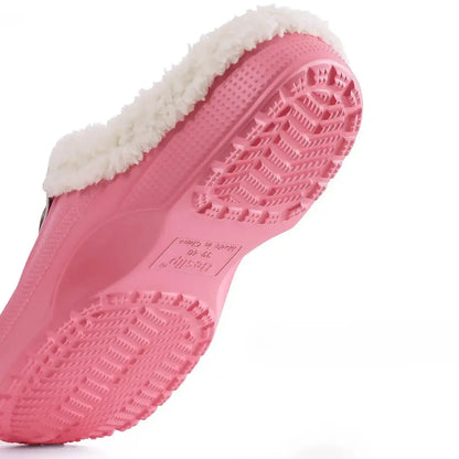 Nufi Pantoffels met Bont voor Heren & Dames - Warme Clogs