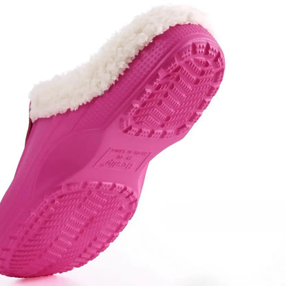 Nufi Pantoffels met Bont voor Heren & Dames - Warme Clogs