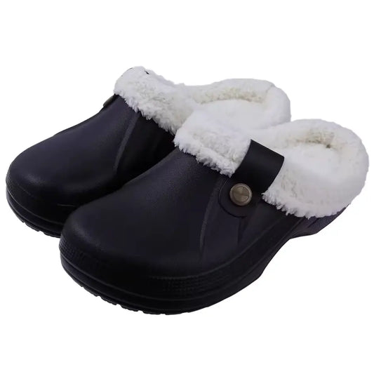 Nufi Pantoffels met Bont voor Heren & Dames - Warme Clogs