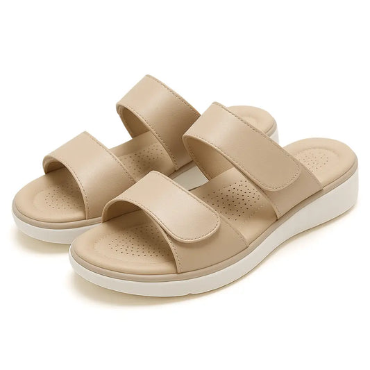 Ivy Orthopedische Slippers Dames – Verstelbare Banden met Voetbed