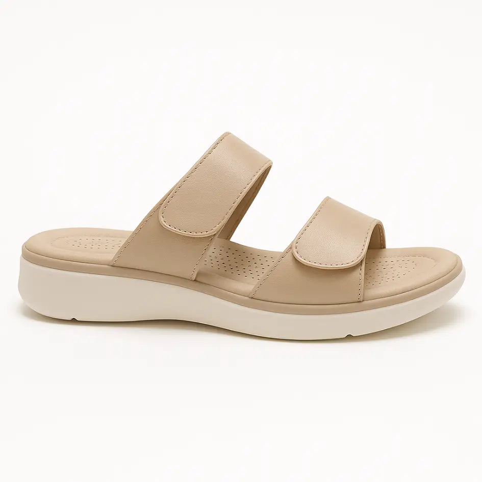 Ivy Orthopedische Slippers Dames – Verstelbare Banden met Voetbed