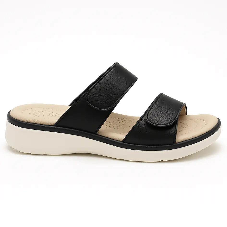 Ivy Orthopedische Slippers Dames – Verstelbare Banden met Voetbed