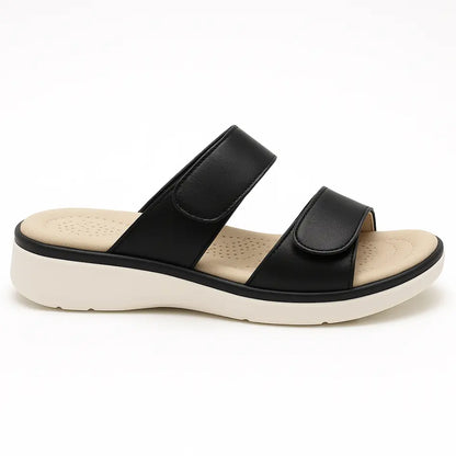 Ivy Orthopedische Slippers Dames – Verstelbare Banden met Voetbed