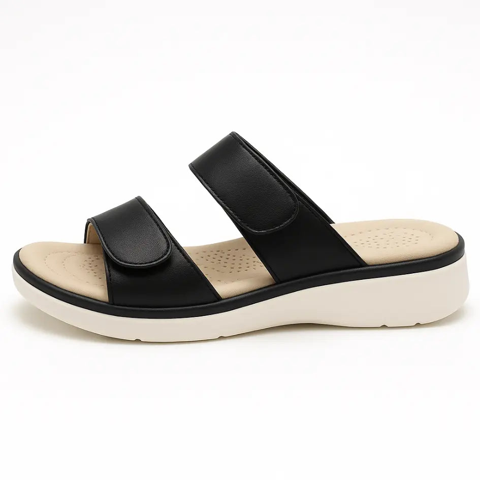 Ivy Orthopedische Slippers Dames – Verstelbare Banden met Voetbed