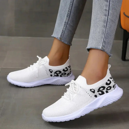 Loa Panterprint Schoenen Dames - Ademend Mesh