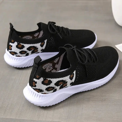 Loa Panterprint Schoenen Dames - Ademend Mesh