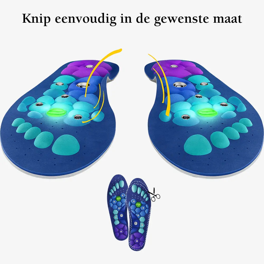 Magnetische Inlegzolen Orthopedische Steunzolen Hielspoor