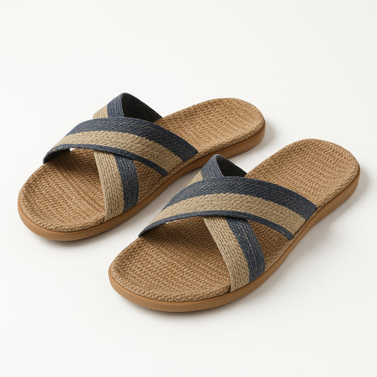 Rens Hennep Slippers met Kruisband – Lichtgewicht & Duurzaam