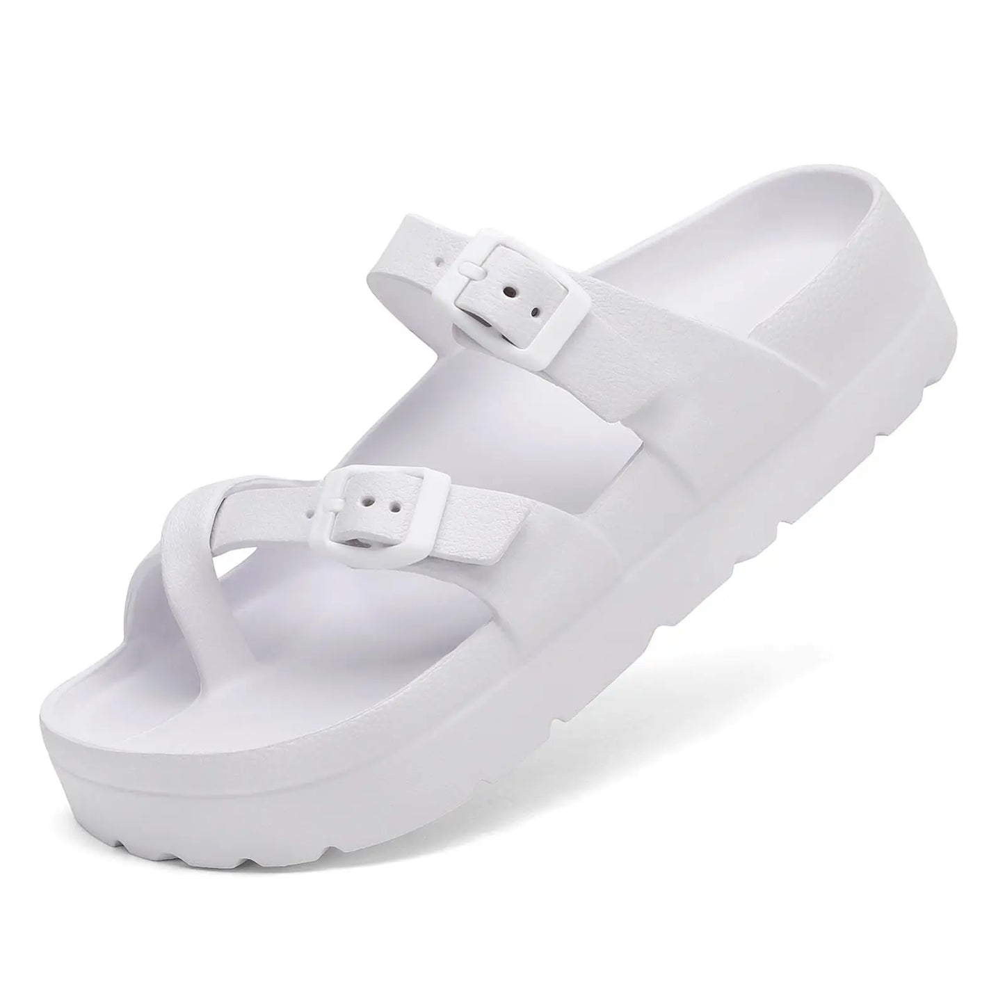 Mae Dames Sandalen met Voetbed - Sandalen met Platform