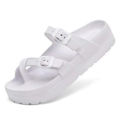 Mae Dames Sandalen met Voetbed - Sandalen met Platform