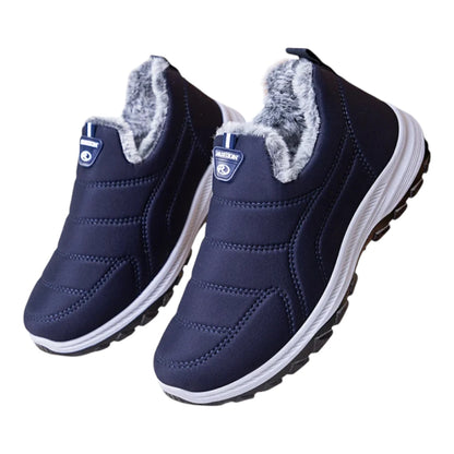 Sven Heren Winter Instappers – Warme Gevoerde Snowboots met Gripzool