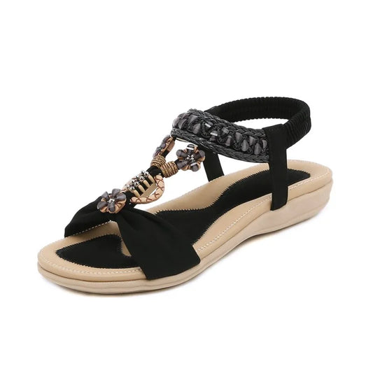 Mia Hippe Dames Sandalen - Zomerse Sandalen