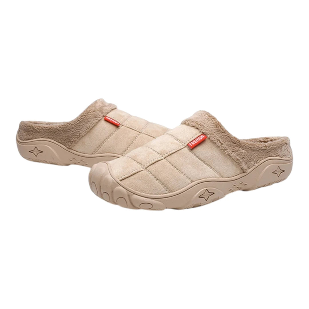 Pantoffels Heren – Comfortabele Warme Sloffen met Zachte Zool