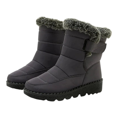 Fenna Dames Snowboots – Waterdichte Laarzen met Warme Voering
