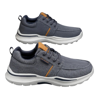 Mark Comfortabele Heren Sneakers met Demping - Uitneembare Zool