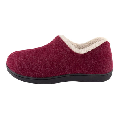 Clara Warme Dames Pantoffels – Pluche Sloffen met Harde Zool
