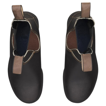 Riley Chelsea Boots Unisex – Vegan Leren Enkellaarzen met Elastiek
