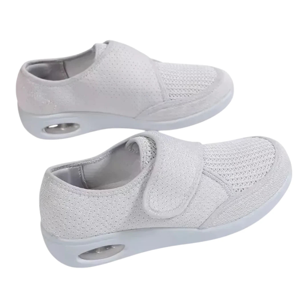 Diabetes Schoenen Dames - Brede Schoenen met Ademend Mesh