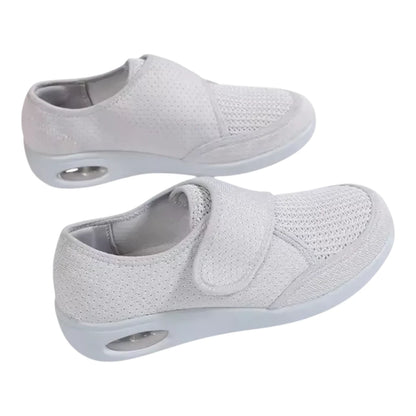 Diabetes Schoenen Dames - Brede Schoenen met Ademend Mesh