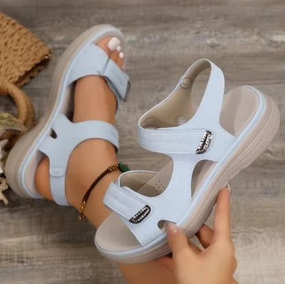 Zoe Verstelbare Platform Sandalen Dames - Zomerse Sandalen