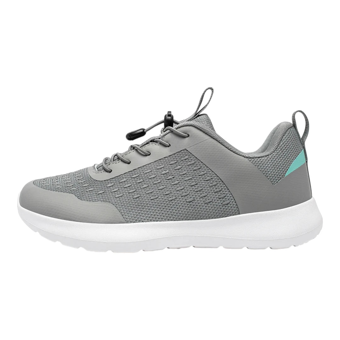 Ki Wandelschoenen Dames met Elastische Veters & Demping – Brede Leest
