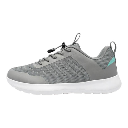 Ki Wandelschoenen Dames met Elastische Veters & Demping – Brede Leest