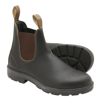 Riley Chelsea Boots Unisex – Vegan Leren Enkellaarzen met Elastiek