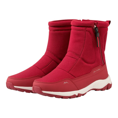 Lara Winterlaarzen Dames – Snowboots met Zachte Bontvoering en Rits