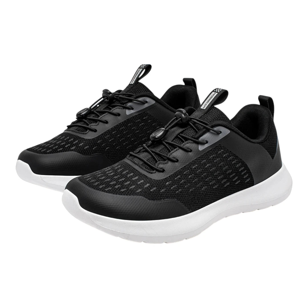 Ki Wandelschoenen Dames met Elastische Veters & Demping – Brede Leest