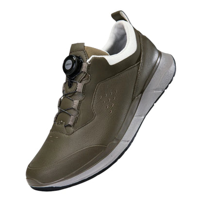 Dex Leren Wandelenschoenen Heren met Boa Sluiting - Brede Leest