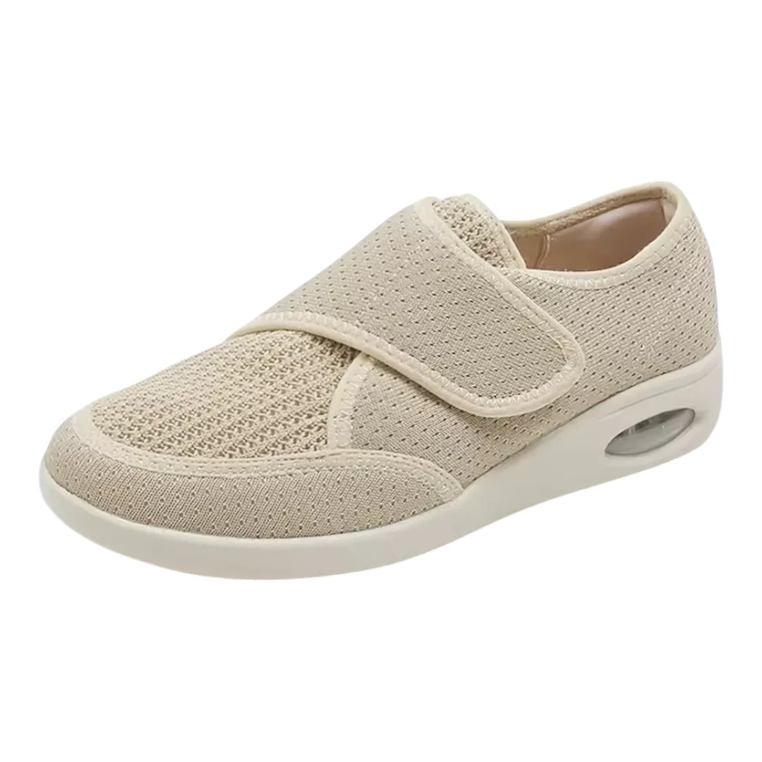 Diabetes Schoenen Dames - Brede Schoenen met Ademend Mesh
