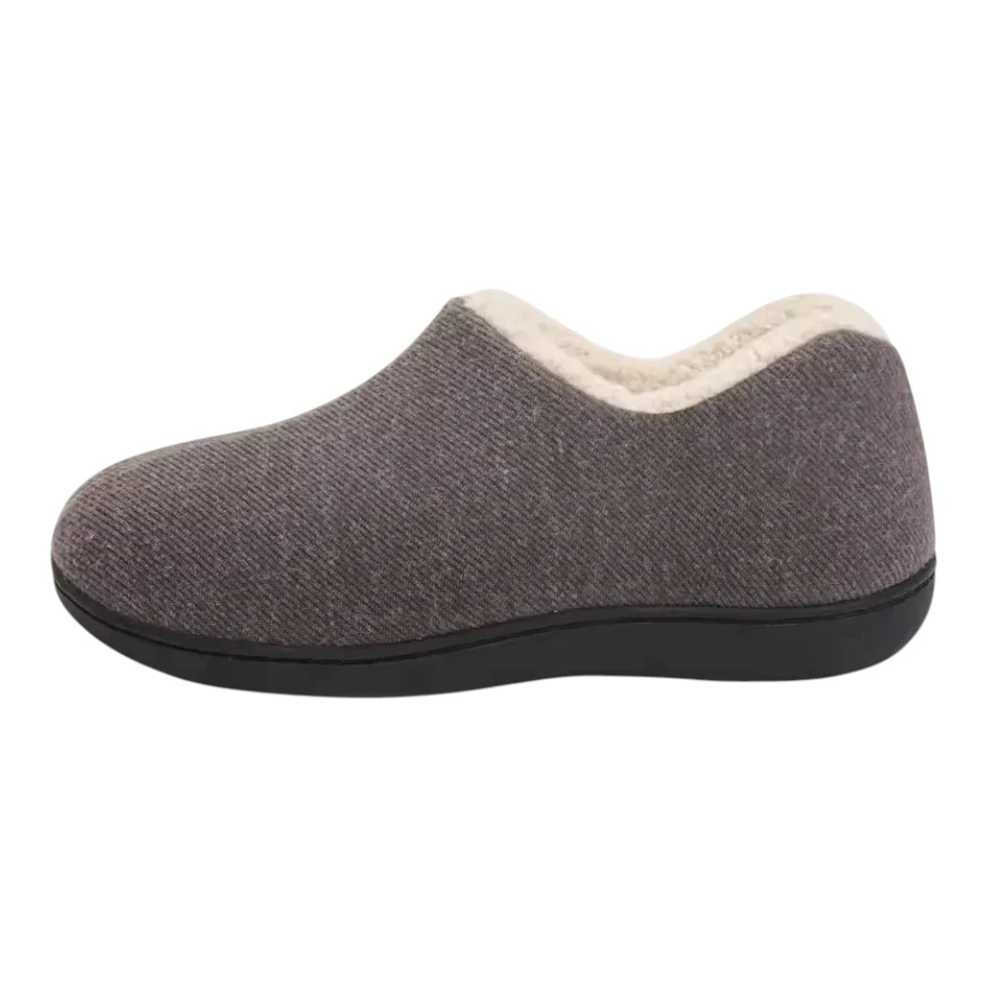 Clara Warme Dames Pantoffels – Pluche Sloffen met Harde Zool