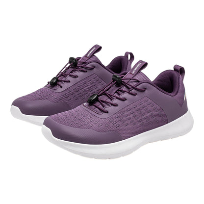 Ki Wandelschoenen Dames met Elastische Veters & Demping – Brede Leest