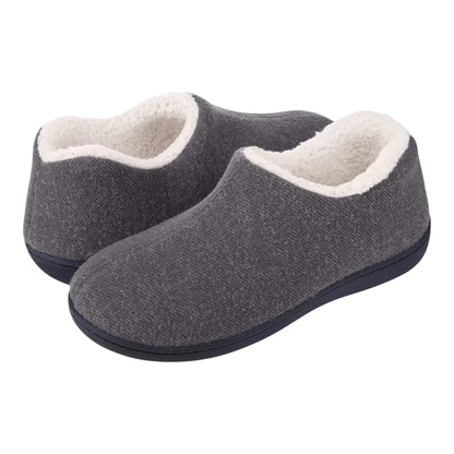 Clara Warme Dames Pantoffels – Pluche Sloffen met Harde Zool