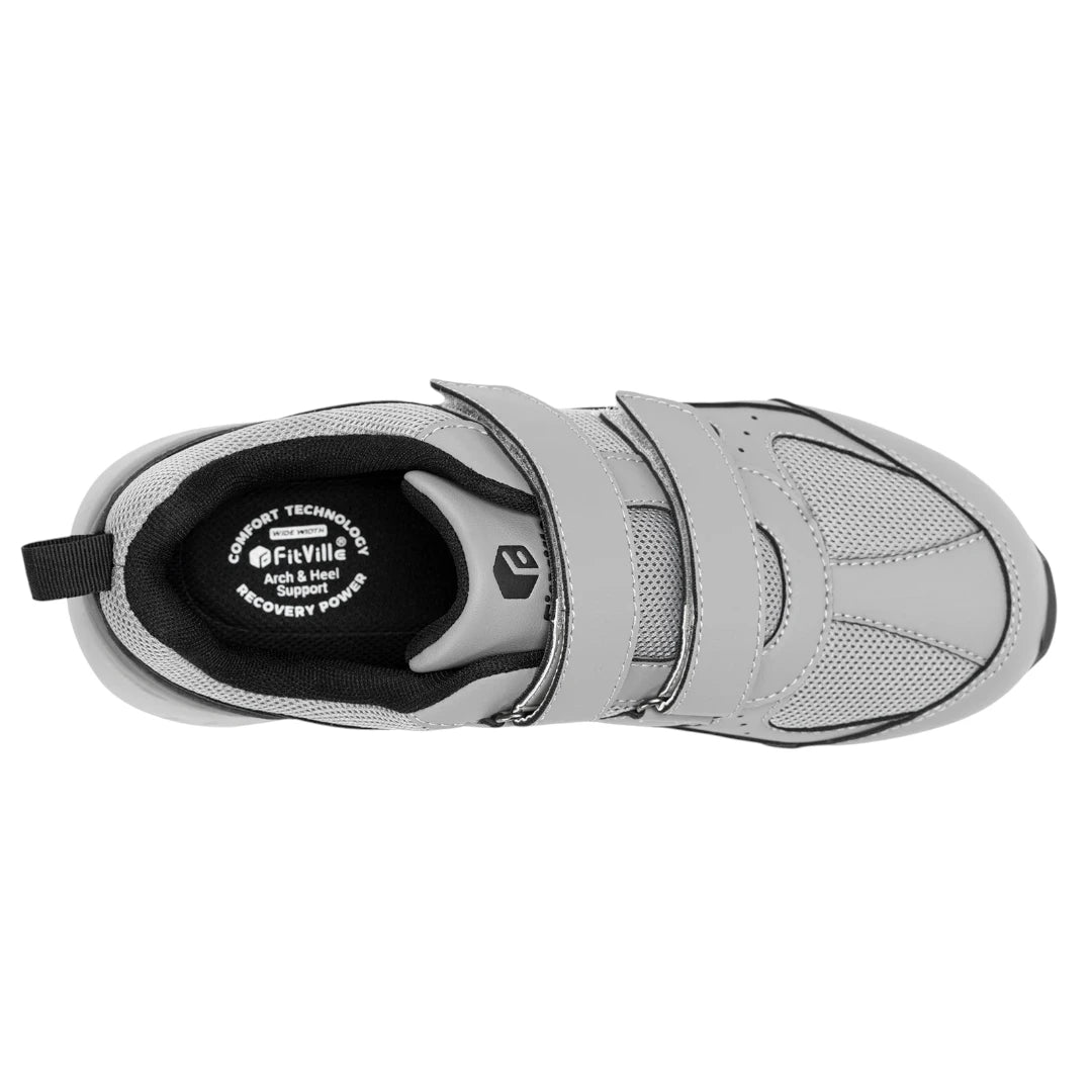 Orthopedische Schoenen met Klittenband Heren - Brede Sneakers